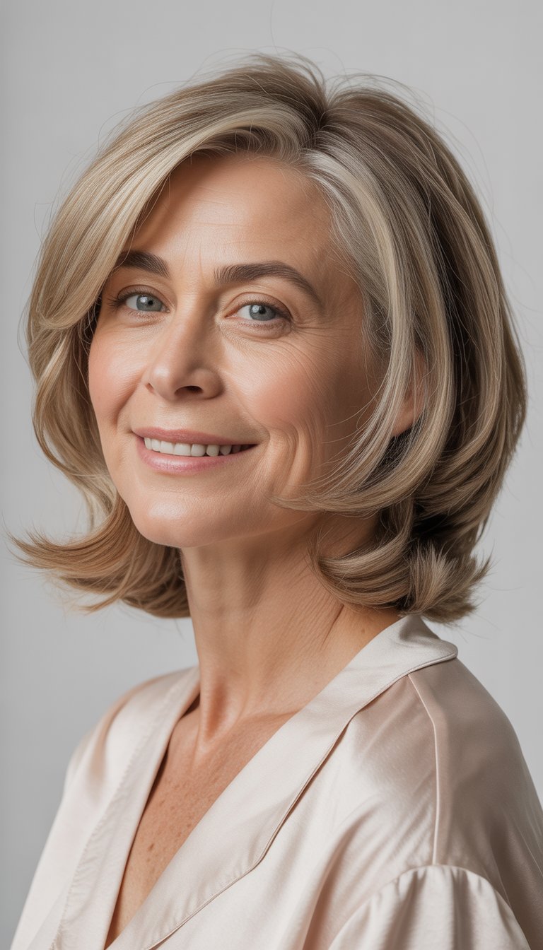 Haircut For Women Over 60 With Thick Hair: 10 Stylish And Flattering Cuts