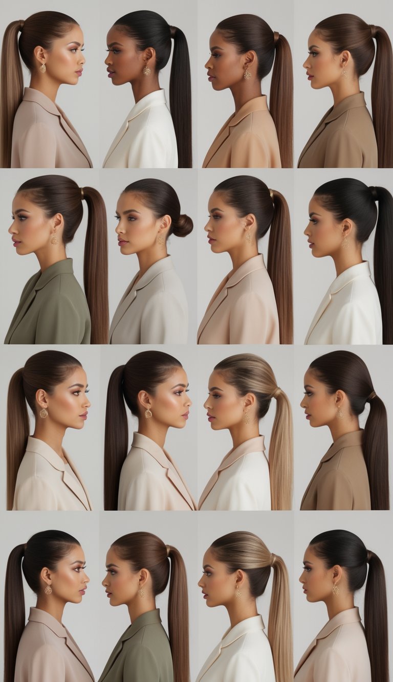 25 Sleek Low Ponytail Hairstyles For Effortless Elegance And Everyday Style