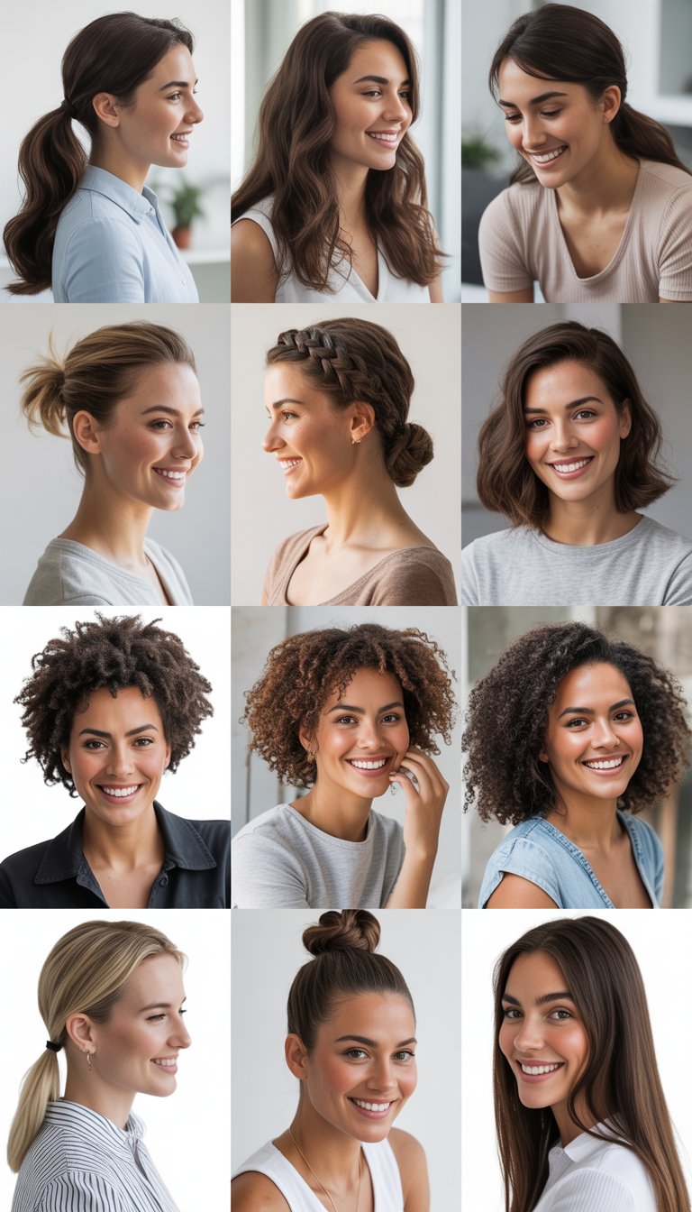 10 Comfortable Hairstyles For Ladies To Wear All Day With Ease