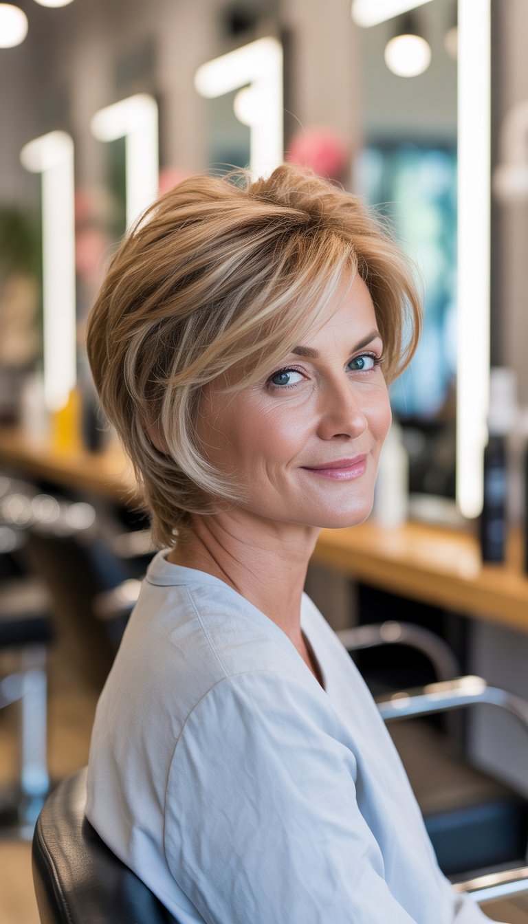 Haircut For Women Over 40 With Thin Hair: Top 10 Stylish Cuts To Add Volume And Confidence
