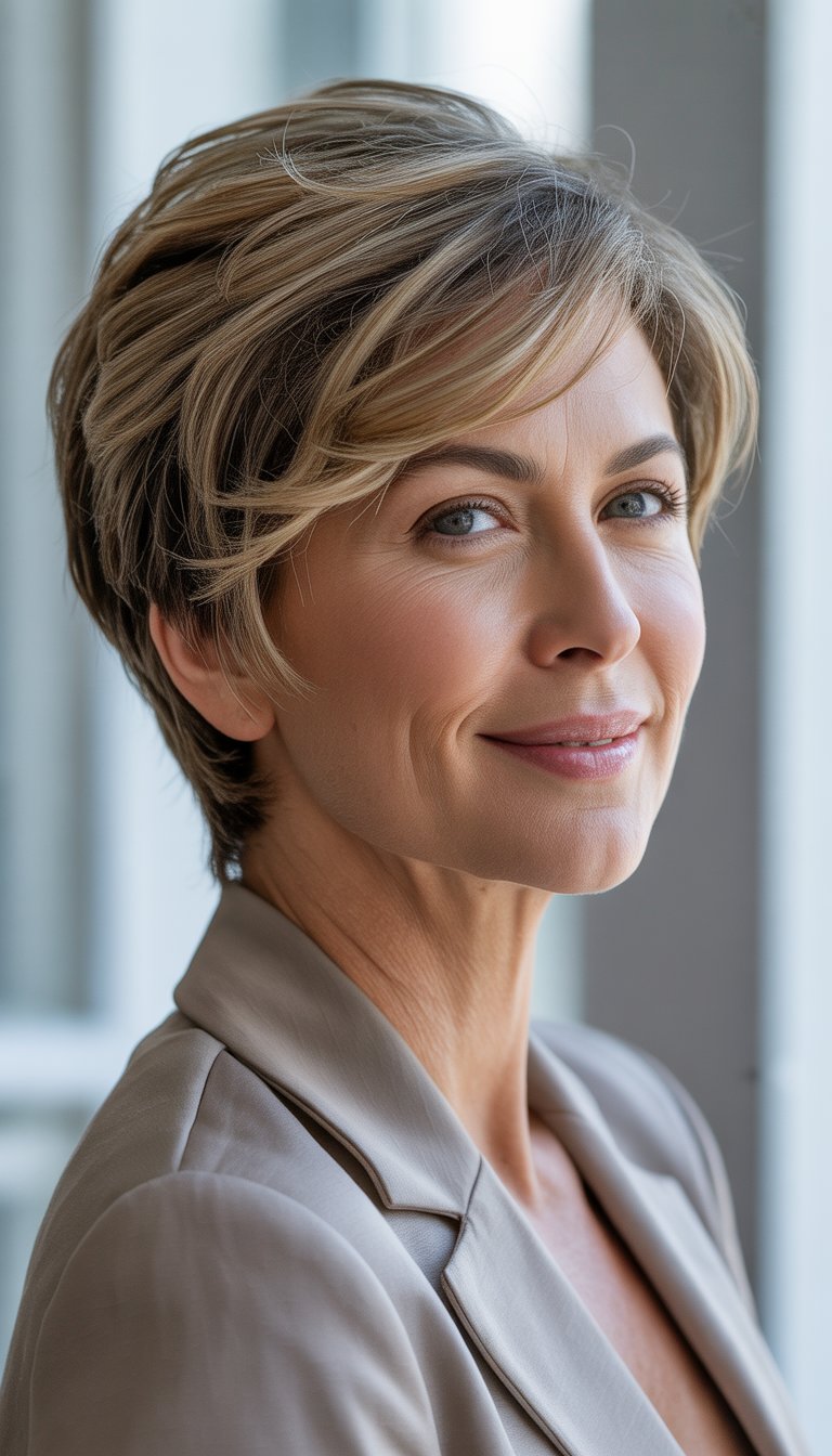 Short Haircut For Women Over 40: 10 Stylish And Easy-to-Maintain Looks