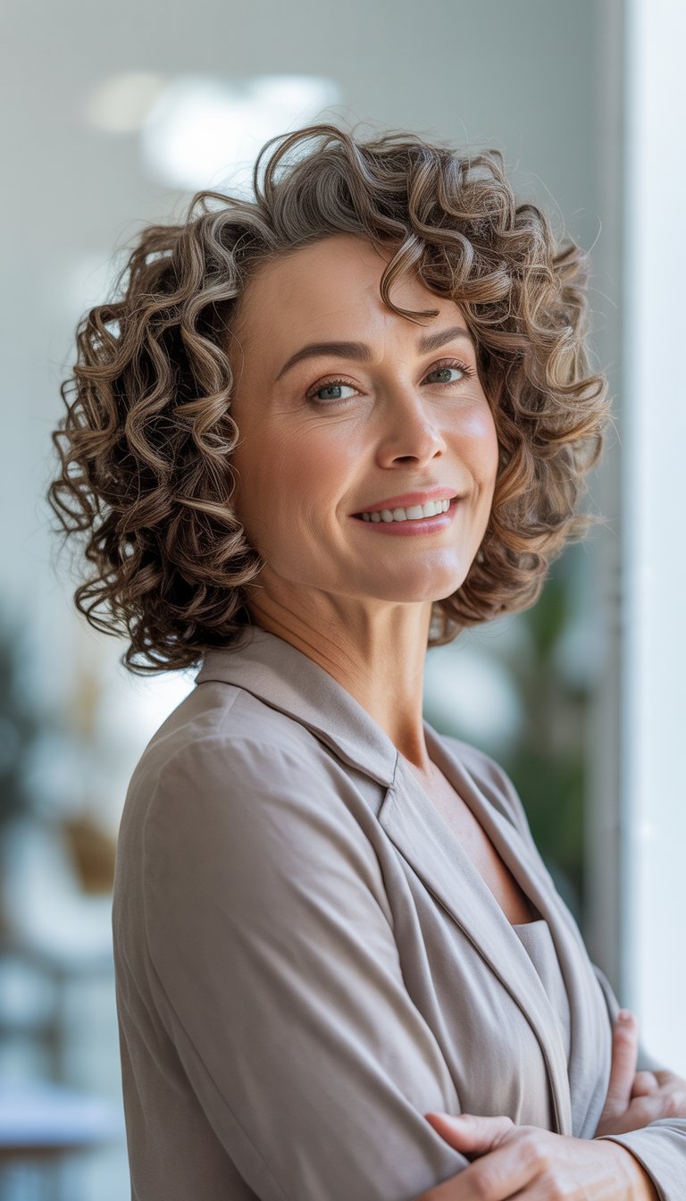 Curly Haircut For Women Over 40: 10 Stylish And Age-Defying Looks