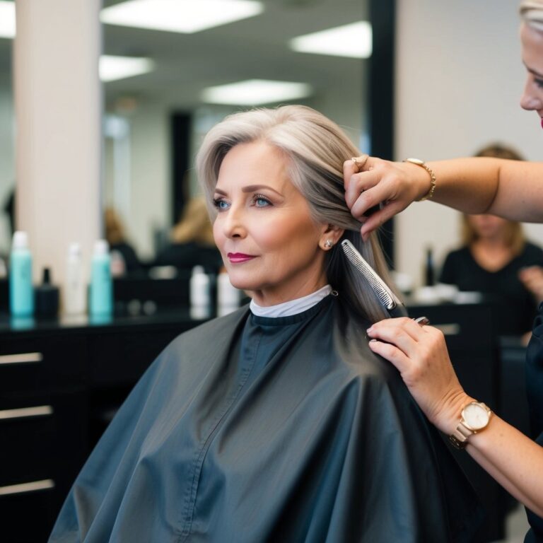 Haircut For Women Over 50 Long Hair: 10 Stylish Cuts To Try