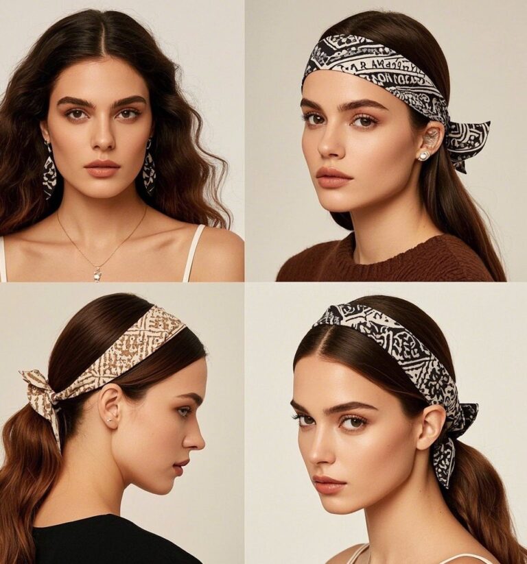 10 Bandana Hairstyles For Ladies: Trendy And Easy Looks For Every Occasion