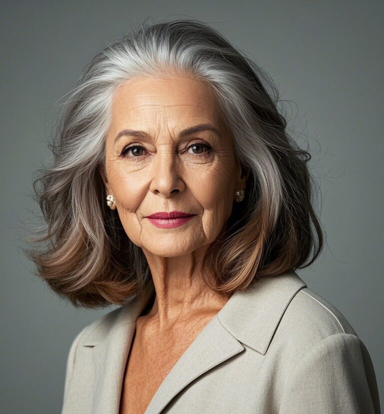 10 Haircut For Women Over 60 Medium Length Styles For A Chic And Timeless Look