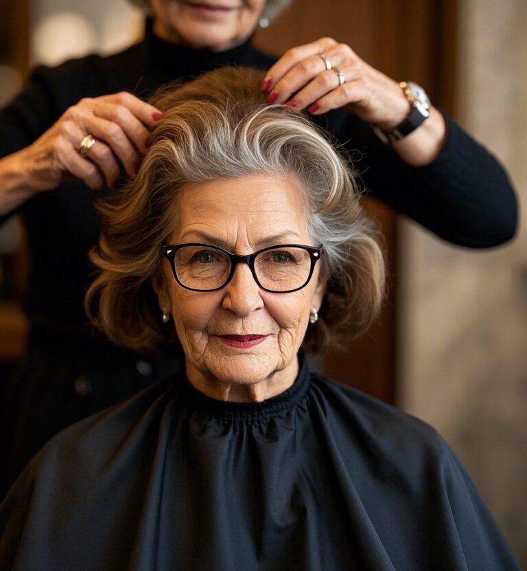 10 Haircut For Women Over 60 With Glasses That Enhance Style And Comfort