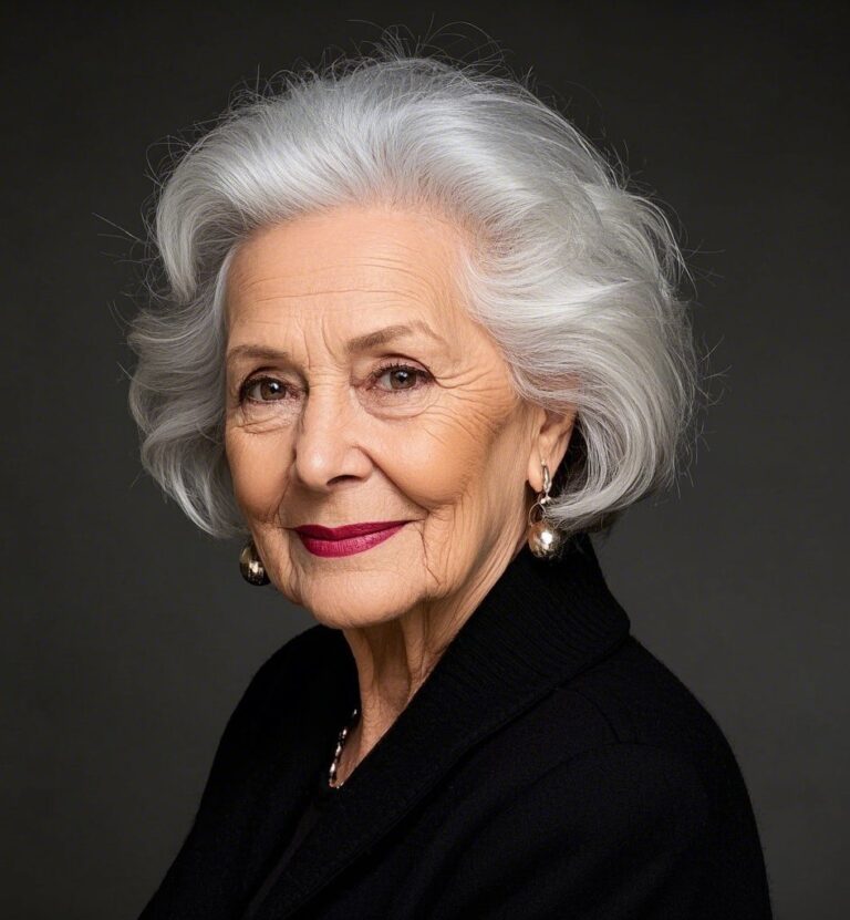Haircut For Women Over 60 With Thin Hair: 10 Chic Styles To Add Volume And Elegance