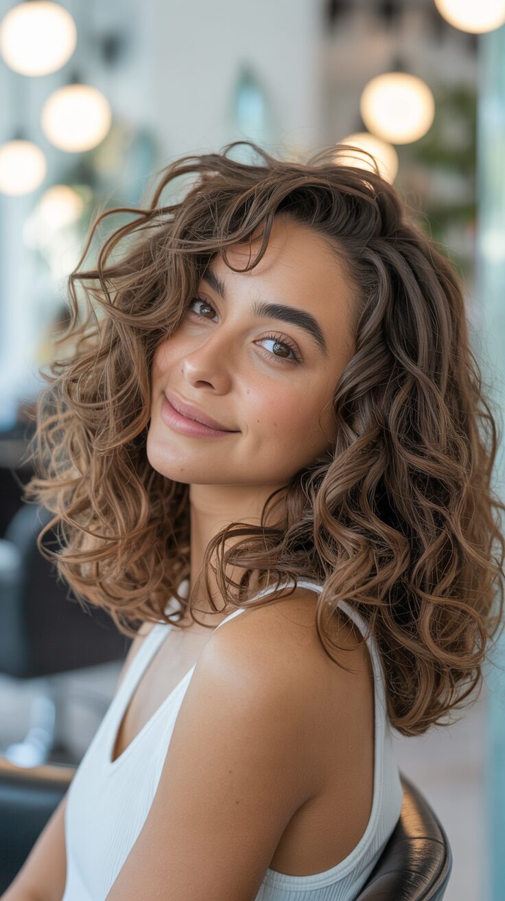 The intuitive curly cut is a freehand approach specifically for curly and coily hair textures. Instead of cutting hair while wet and straight, this method involves cutting the hair in its natural, dry state, following the curl pattern and shaping by eye rather than with precise measurements. The result is a customized shape that enhances your natural curl pattern. You'll notice better movement and definition with this personalized approach.